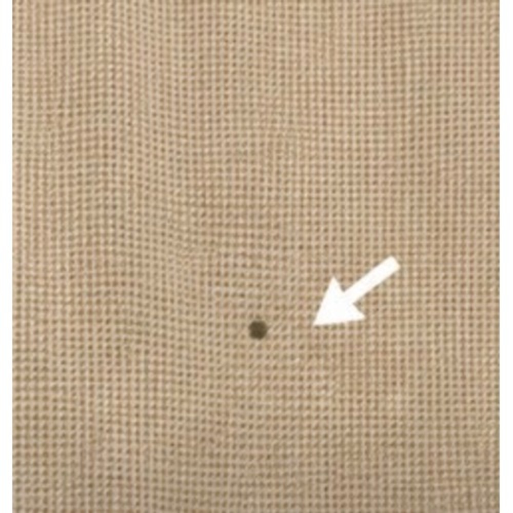 Crazy Horse Liz Claiborne Mens Tan Micro Check Button Down Shirt 16.5 32/33 - Picture 4 of 5